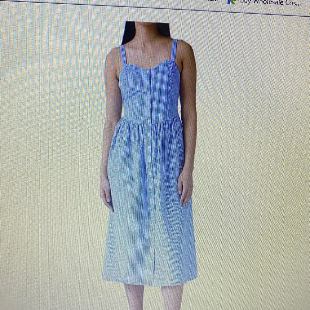 Levi's® Rachel Stripe Chambray Dress